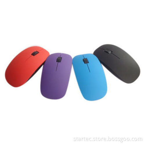 Slim wireless mouse, colorful